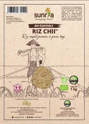 Riz complet javanais à grains longs BIO & EQUITABLE 5kg - VRAC