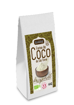 Farine de Coco Sao Tomé BIO & EQUITABLE 400g 