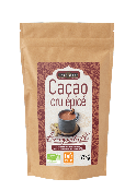 Poudre de cacao aux épices indiennes et sucre de coco BIO & EQUITABLE 190g