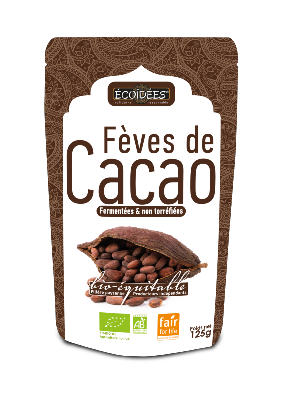 Fèves de Cacao BIO & EQUITABLE 125g