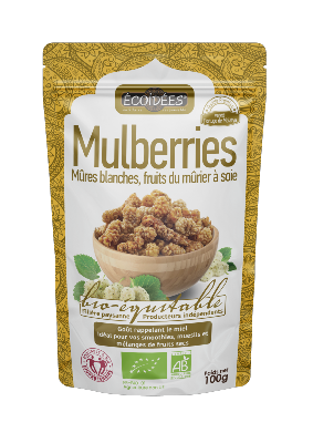 Mulberries blanches Bio & Equitable - 100g 