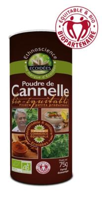 Cannelle en poudre BIO & EQUITABLE (Saupoudreur 75g)