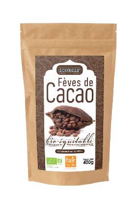 Fèves de Cacao BIO & EQUITABLE 400g