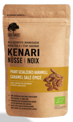 Noix de Kenari - Caramel salé épicé - 80g