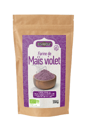 Farine de maïs violet 250g